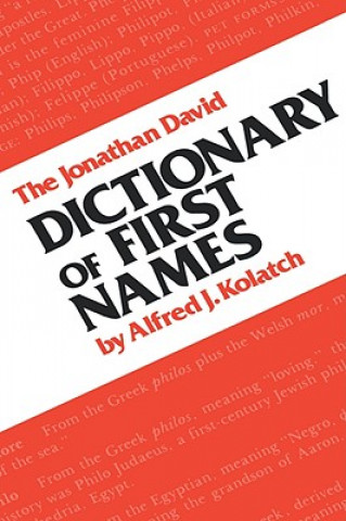 Kniha Dictionary of First Names Alfred J. Kolatch
