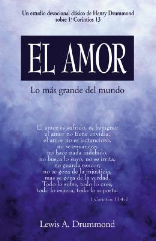 Könyv El Amor Lewis Drummond