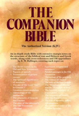 Könyv Companion Bible-KJV E. W. Bullinger