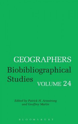 Könyv Geographers Geoffrey J. Martin