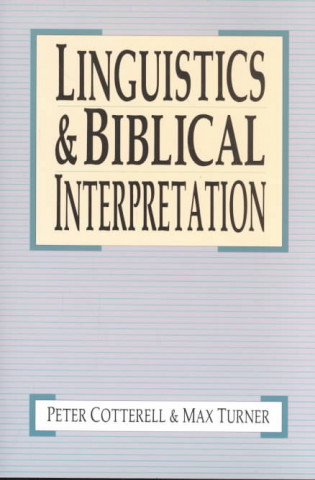 Book Linguistics Biblical Interpretation Max Turner