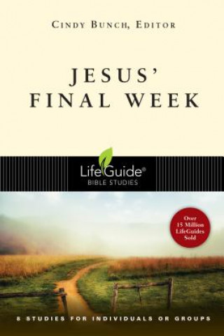 Kniha Jesus' Final Week Cindy Bunch