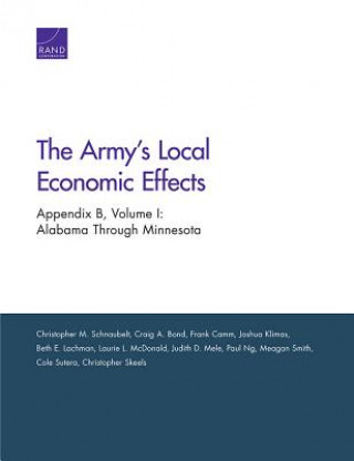 Könyv Army's Local Economic Effects Christopher M. Schnaubelt