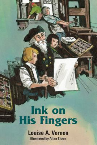 Book Ink on His Fingers Louise A. Vernon