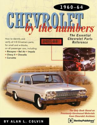 Kniha Chevrolet by the Numbers 1960-64: How to Identify and Verify All V-8 Drivetrain Parts for Small and Big Blocks Alan L. Colvin