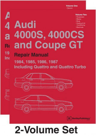 Kniha Audi 4000s, 4000cs and Coupe GT (B2 Repair Manual: 1984, 1985, 1986, 1987: Including Quattro and Quattro Turbo Audi of America