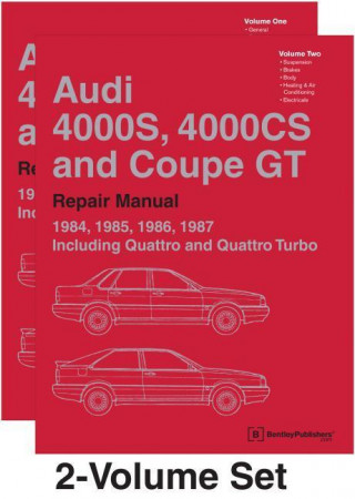 Knjiga Audi 4000s, 4000cs and Coupe GT (B2 Repair Manual: 1984, 1985, 1986, 1987: Including Quattro and Quattro Turbo Audi of America