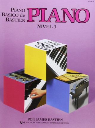 Könyv Piano básico de Bastien, nivel 1. Piano BASTIEN J.