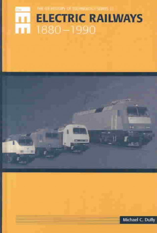 Kniha Electric Railways: 1880-1990 M. C. Duffy