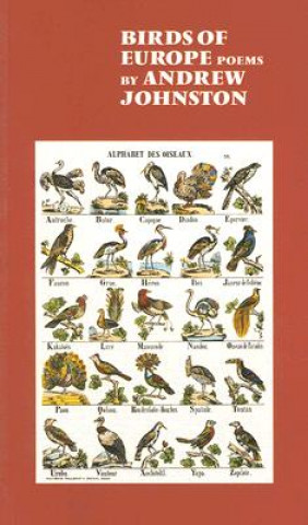Carte Birds of Europe Andrew Johnston