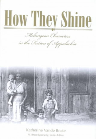 Kniha How They Shine: Melungeon Characters in the Fiction of Appalachia Katherine Vande Brake