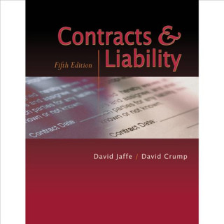 Knjiga Contracts And Liability David S. Jaffe