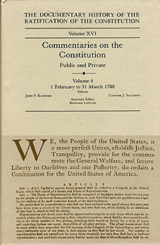 Kniha Commentaries on the Constitution Vol 4 Richard Leffler