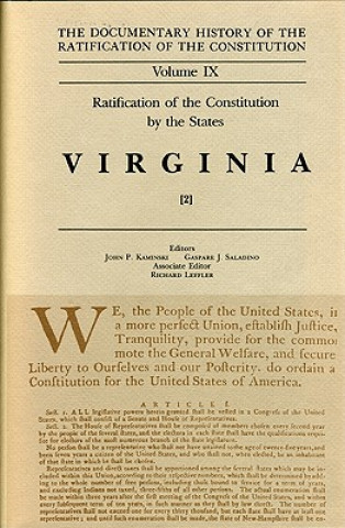 Kniha Ratification by the States Virginia Vol 2 John P. Kaminski