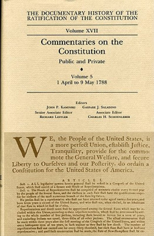 Kniha Commentaries on the Constitution Vol 5 Richard Leffler