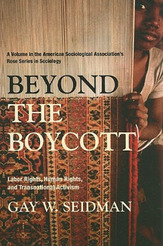 Kniha Beyond the Boycott: Labor Rights, Human Rights, and Transnational Activism Gay W. Seidman