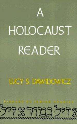 Könyv A Holocaust Reader Lucy Dawidowicz