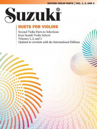 Könyv Duets for Violins Shinichi Suzuki