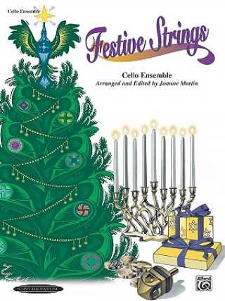 Book Festive Strings, Cello Ensemble Joanne Martin