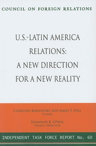 Könyv U.S.-Latin America Relations: A New Direction for a New Reality Charlene Barshefsky