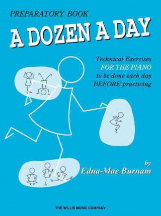 Nyomtatványok A Dozen a Day Preparatory Book Edna Mae Burnam