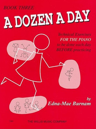 Knjiga A Dozen a Day Book 3 Edna Mae Burnam
