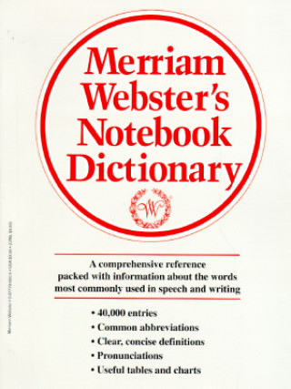 Książka Merriam-Webster's Notebook Dictionary Merriam-Webster