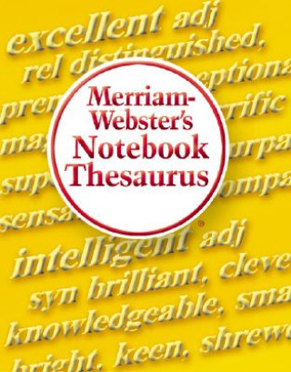 Könyv Merriam-Webster's Notebook Thesaurus Inc Merriam-Webster