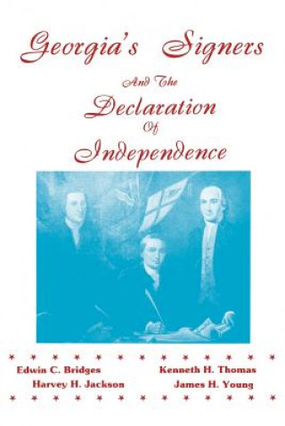 Könyv Georgia's Signers and the Declaration of Independence Harvey H. Jackson