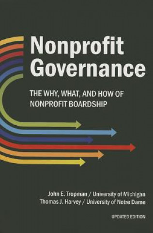 Carte Nonprofit Governance: The Why, What, and How of Nonprofit Boardship John E. Tropman