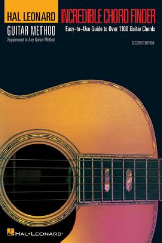 Carte Incredible Chord Finder - 6 Inch. X 9 Inch. Edition: Hal Leonard Guitar Method Supplement Hal Leonard Publishing Corporation