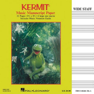 Könyv Kermit Manuscript Paper Hal Leonard Publishing Corporation