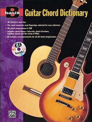 Könyv Basix Guitar Chord Dictionary: Book & CD Steve Hall