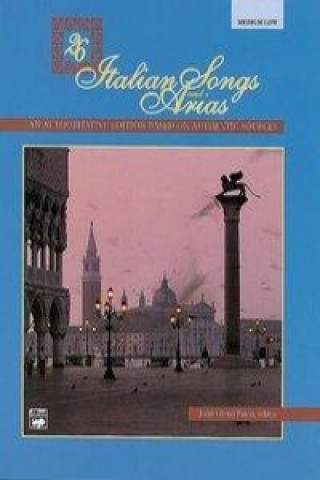 Carte 26 Italian Songs and Arias John Paton