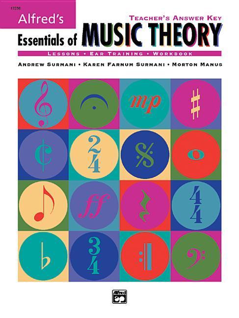 Kniha Essentials of Music Theory: Teacher's Answer Key, Book & 2 CDs Karen Surmani