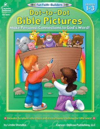 Carte Dot-To-Dot Bible Pictures: Grades 1-3 Linda Standke