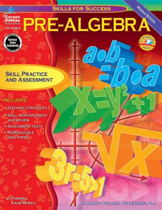 Kniha Pre-Algebra Carson Dellosa Publishing