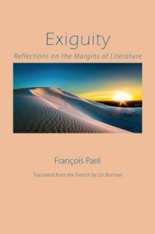 Kniha Exiguity: Reflections on the Margins of Literature Francois Pare