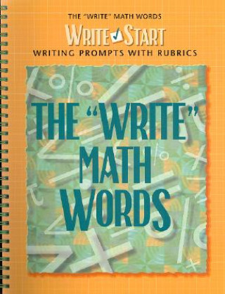 Carte The "Write" Math Words Laura Kay Darvill
