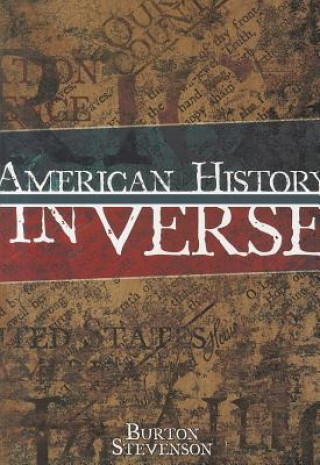 Carte American History in Verse Burton Egbert Stevenson