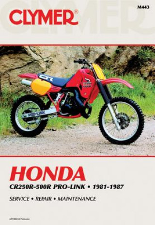 Kniha Honda CR250-500R Pro-Link 81-87 Ed Scott