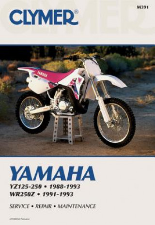 Carte Clymer Yamaha Yz125-250; Wr250z 88-93: Service, Repair, Maintenance Haynes Manuals N America Inc