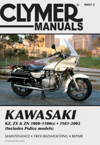 Könyv Kawasaki KZ, ZX & Zn 1000-1100Cc Penton