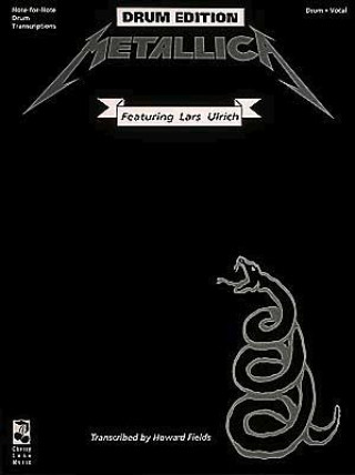Carte Metallica: (Black) for Drums Hetfield Ulr