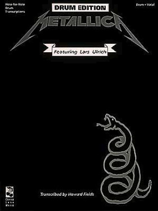 Book Metallica: (Black) for Drums Hetfield Ulr