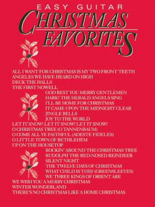 Carte Christmas Favorites: Easy Guitar Aaron Stang