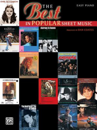 Buch The Best in Popular Sheet Music Dan Coates