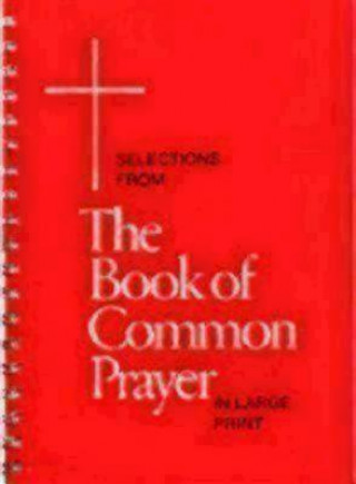 Książka Selections from the Book of Common Prayer in Large Print Church Publishing