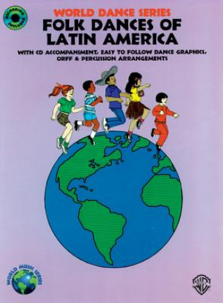 Buch Folk Dances of Latin America: Book & CD Fredericka Moore