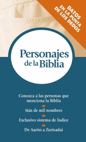 Kniha Personajes de La Biblia: Serie Referencias de Bolsillo Nelson Reference
